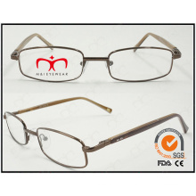 Lunette de mode nouvelle forme cadre métallique optique (WFM501001)